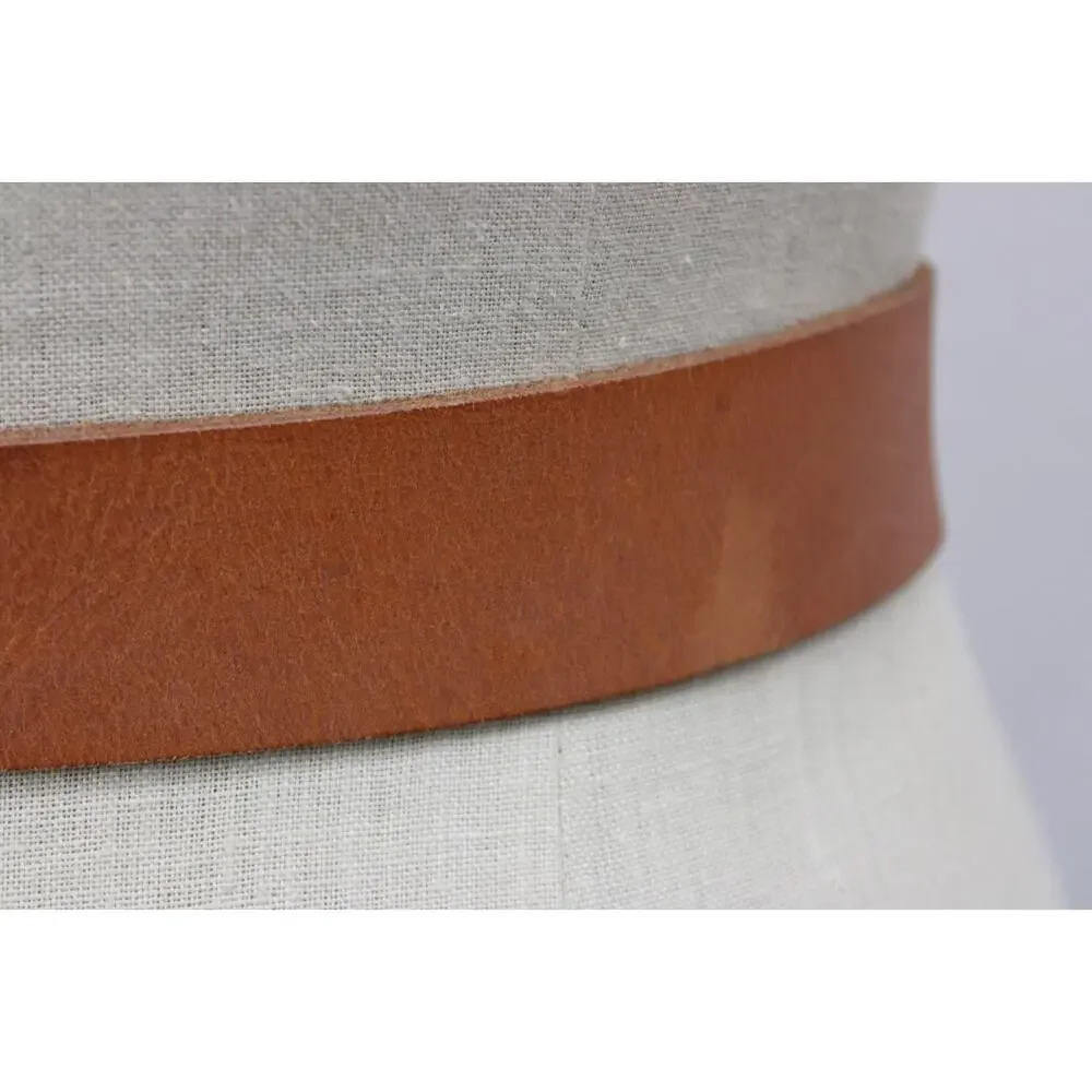 Free People Belt Brown Leather Size XS/S Minimalist